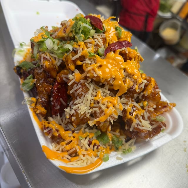 Spicy Orange Chicken Fries (Recommended).