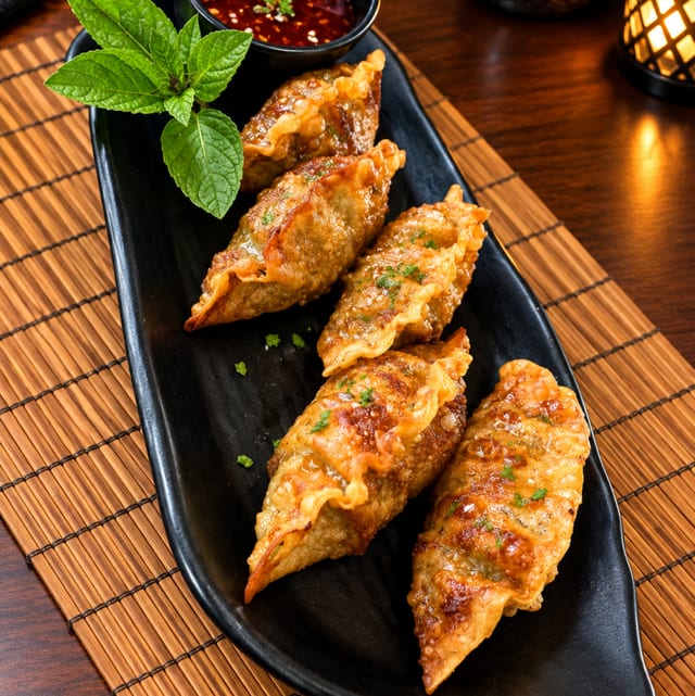 Fried Dumplings Beef.
