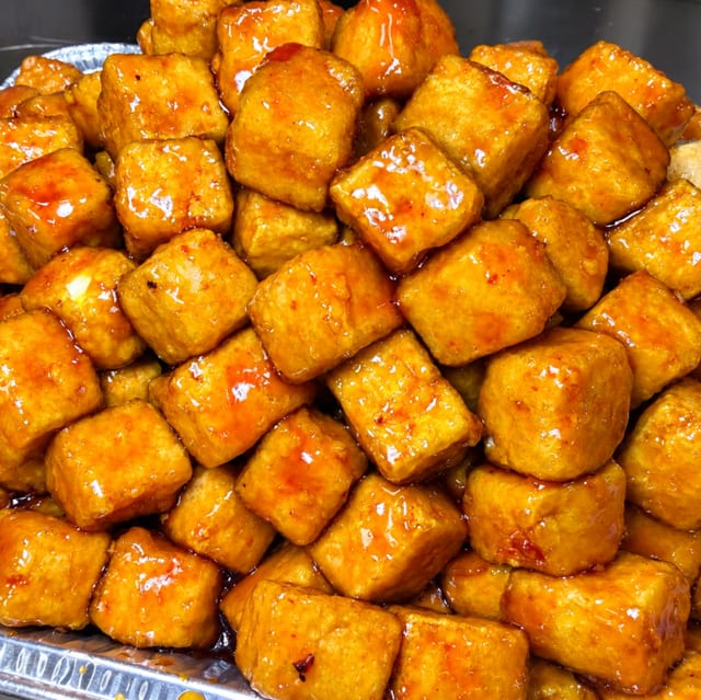 Orange Tofu.