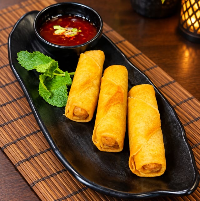 Vegetable Egg Roll.
