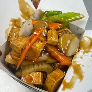 Mixed Vegetables with Fried Tofu