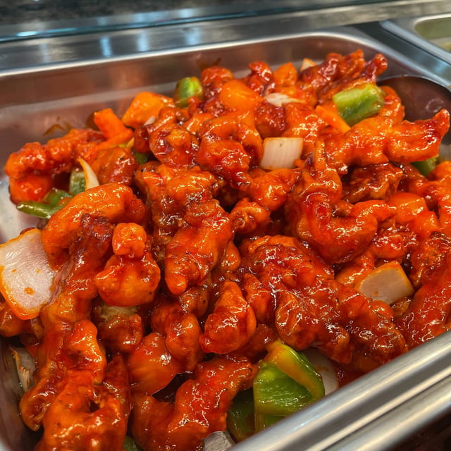 Sweet & Sour Chicken.